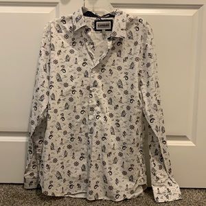 New Express Beach Style Button Down